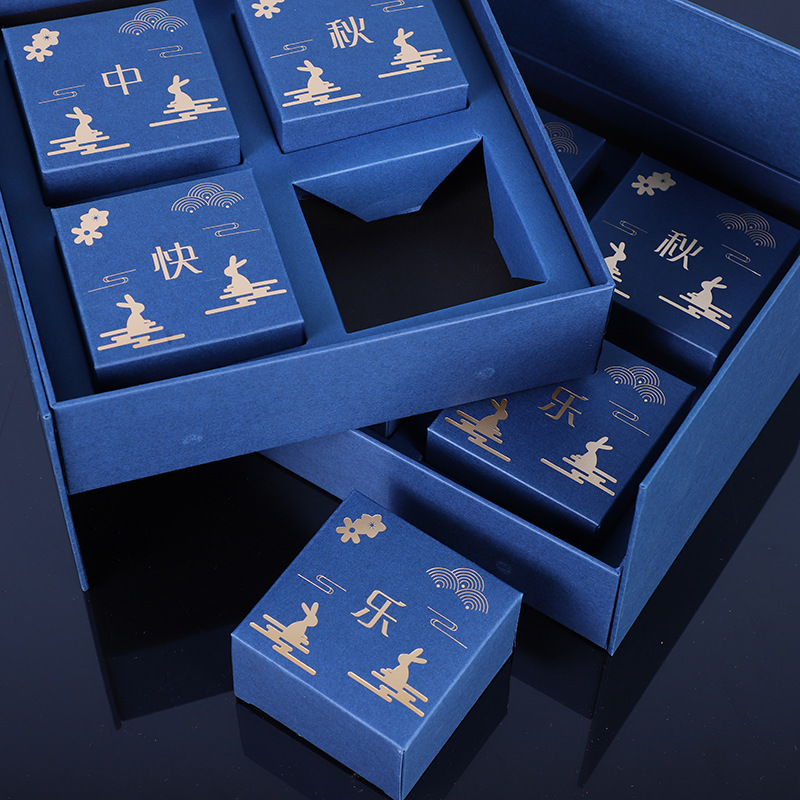 中秋商務(wù)之禮 精美雙層旋轉(zhuǎn)月餅盒，融合傳統(tǒng)與現(xiàn)代的饋贈(zèng)藝術(shù)